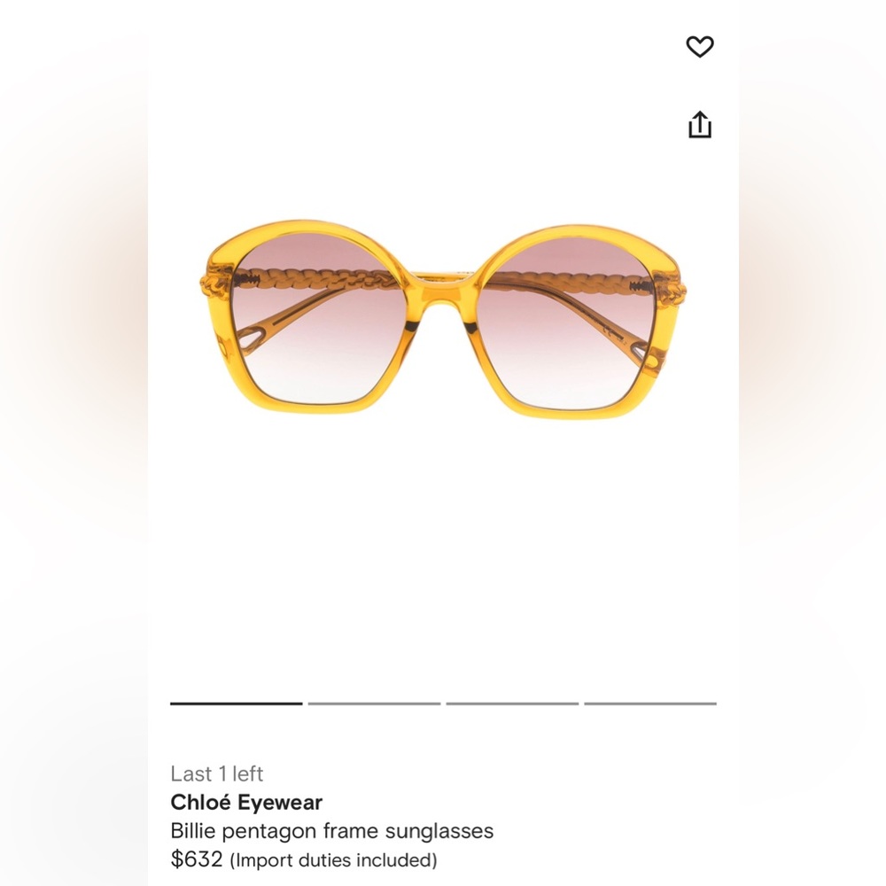 Chloé sunglasse authentic brand new - Picture 12 of 12